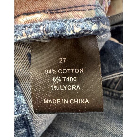 Johnny Was NWT Wide Leg Jean Denim Sisa Embroidered Pockets - 27, Southwest Boho - Picture 12 of 15